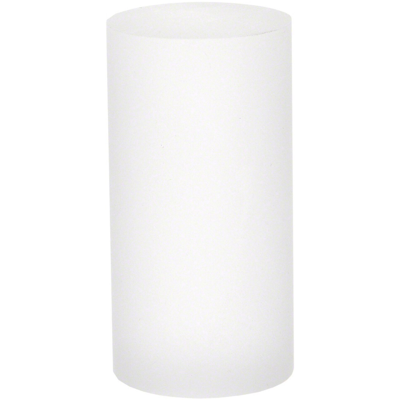 Plymor Frosted Acrylic Solid Cylinder Round Display Riser, 3" H x 1.5" W